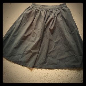 ♥️LAST CALL‼️Black knee length skirt with pockets!